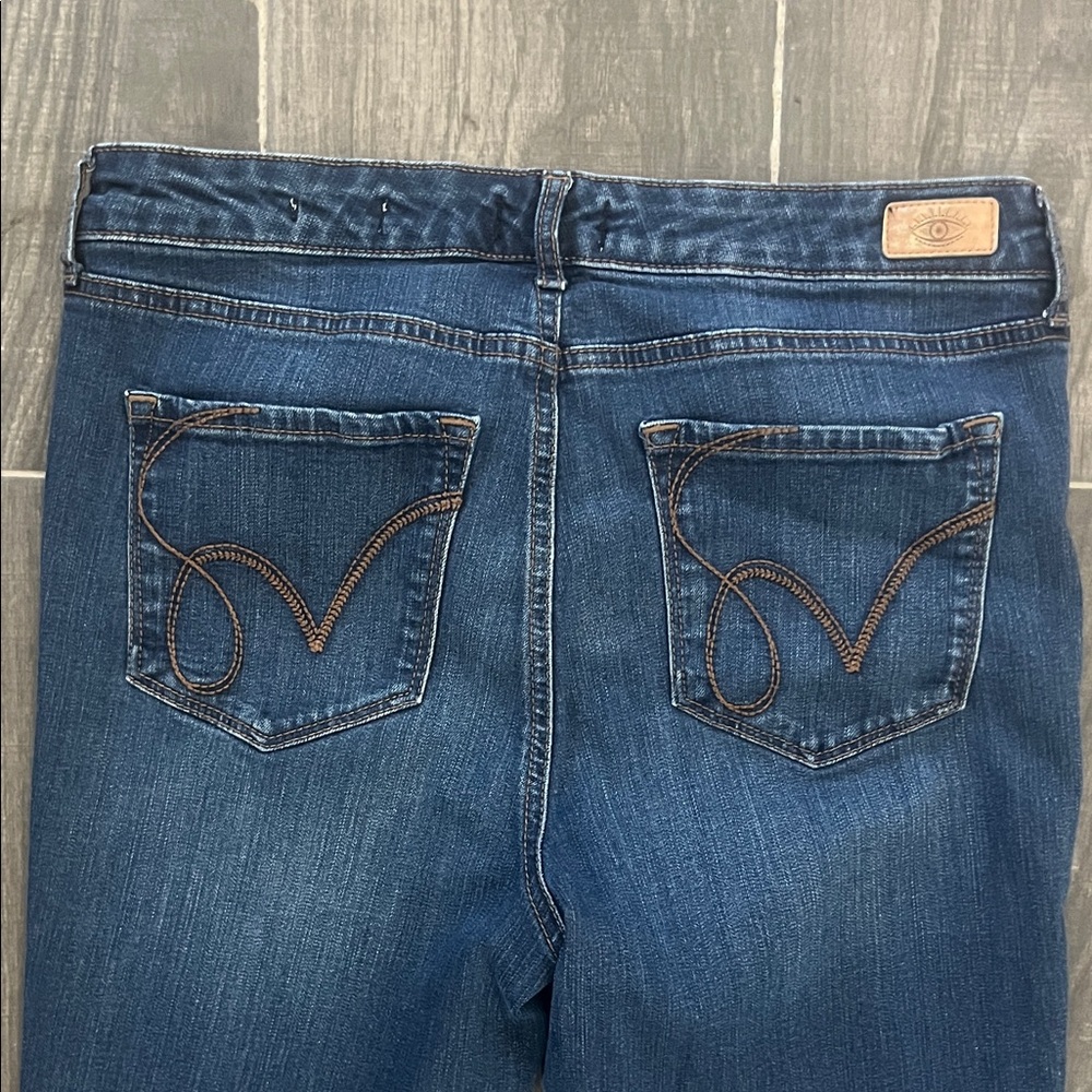Sofia by Sofia Vergara Dark Blue Skinny Jeans - Picture 6 of 8